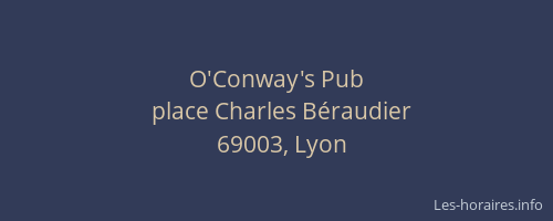 O'Conway's Pub