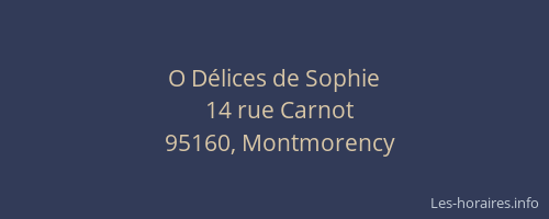 O Délices de Sophie