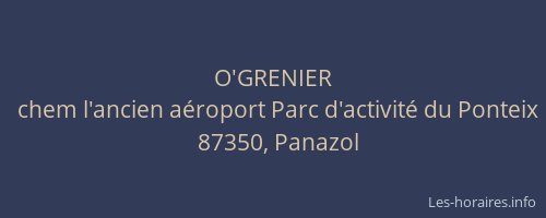 O'GRENIER