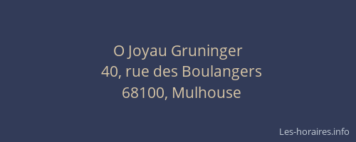 O Joyau Gruninger