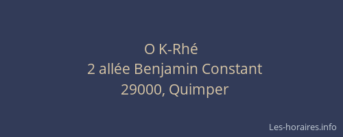 O K-Rhé