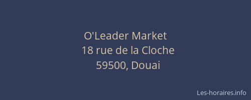 O'Leader Market