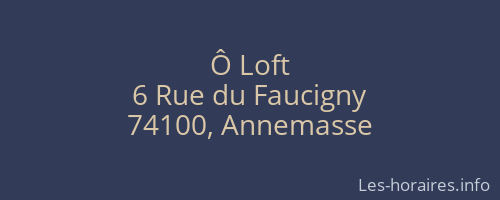 Ô Loft