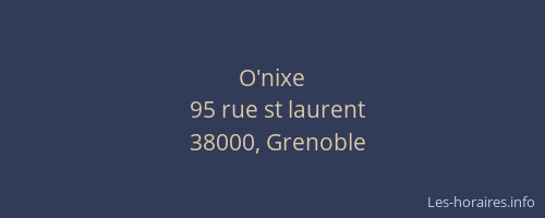O'nixe