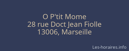 O P'tit Mome