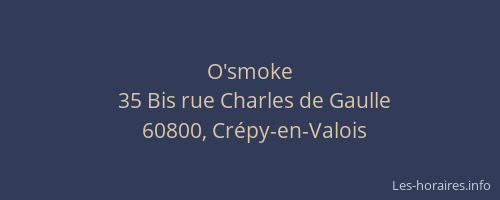 O'smoke