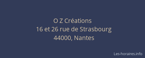 O Z Créations
