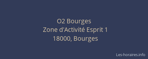 O2 Bourges