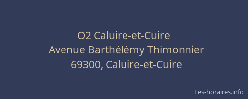 O2 Caluire-et-Cuire