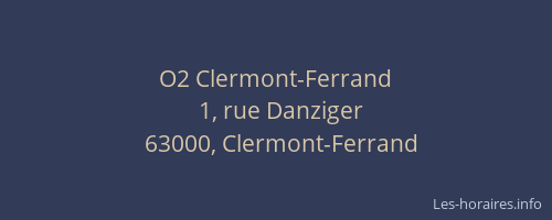 O2 Clermont-Ferrand