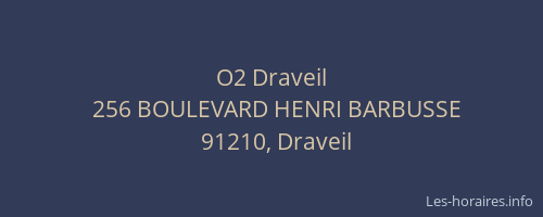 O2 Draveil
