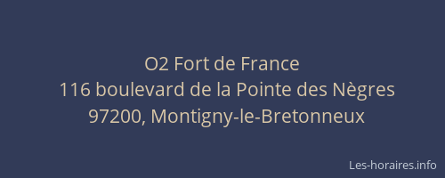 O2 Fort de France