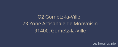 O2 Gometz-la-Ville