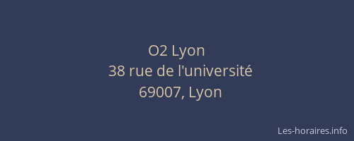 O2 Lyon