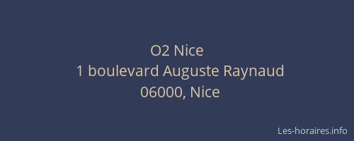 O2 Nice