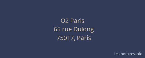 O2 Paris