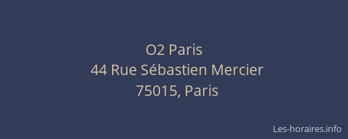 O2 Paris