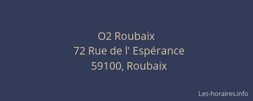 O2 Roubaix