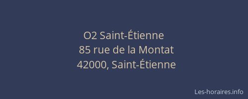O2 Saint-Étienne