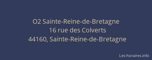 O2 Sainte-Reine-de-Bretagne