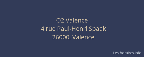 O2 Valence