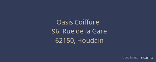 Oasis Coiffure