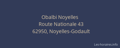 Obaïbi Noyelles