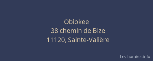 Obiokee