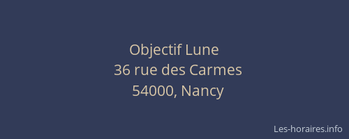 Objectif Lune
