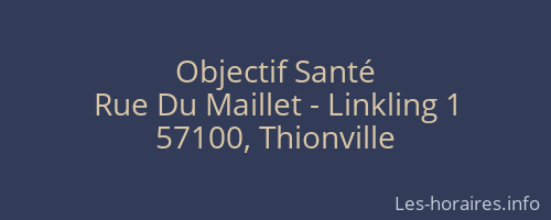 Objectif Santé