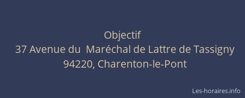 Objectif