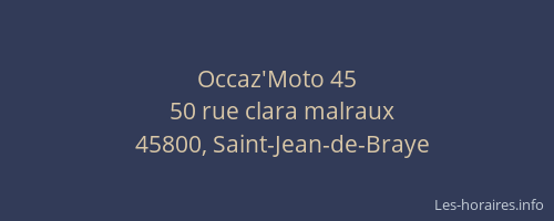Occaz'Moto 45