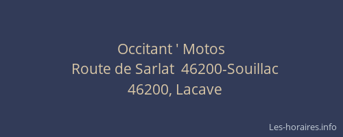Occitant ' Motos
