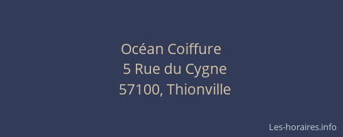 Oc&eacute;an Coiffure
