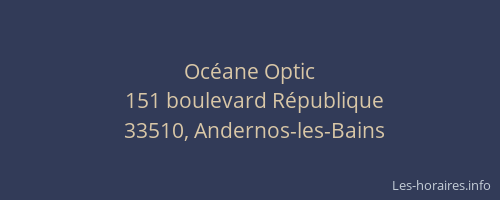 Oc&eacute;ane Optic