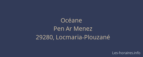 Oc&eacute;ane
