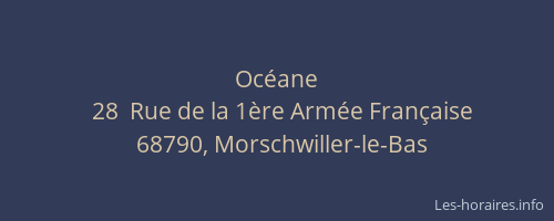 Oc&eacute;ane
