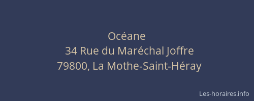Oc&eacute;ane
