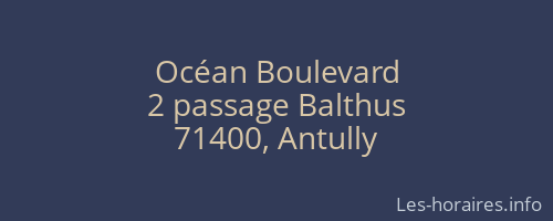 Océan Boulevard