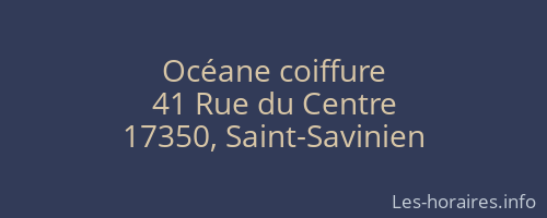 Océane coiffure