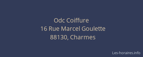 Odc Coiffure
