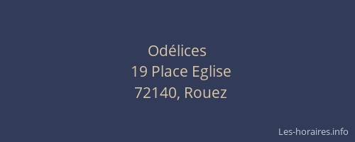 Od&eacute;lices