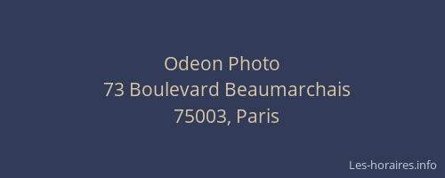 Odeon Photo