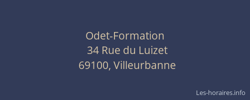 Odet-Formation
