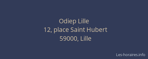 Odiep Lille