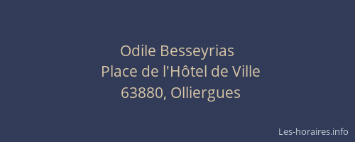 Odile Besseyrias