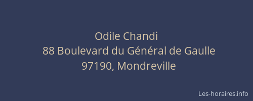 Odile Chandi