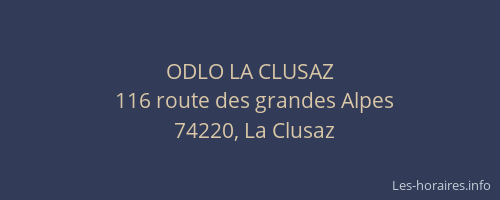 ODLO LA CLUSAZ