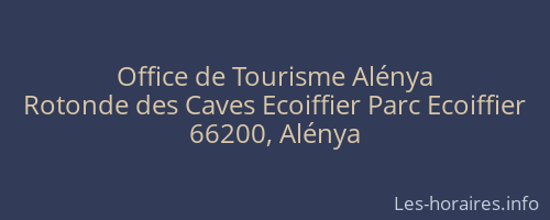 Office de Tourisme Alénya