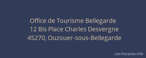 Office de Tourisme Bellegarde